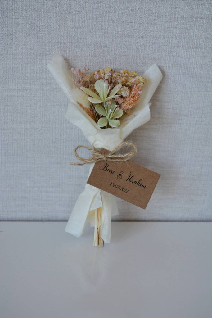 Boho Wedding Decor l Dried Mini Bouquet