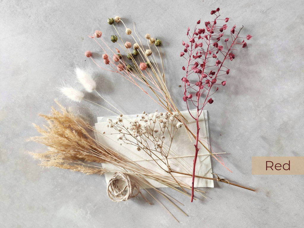 DIY Dried Mini Flower Bouquet Kit: Craft Your Personalized