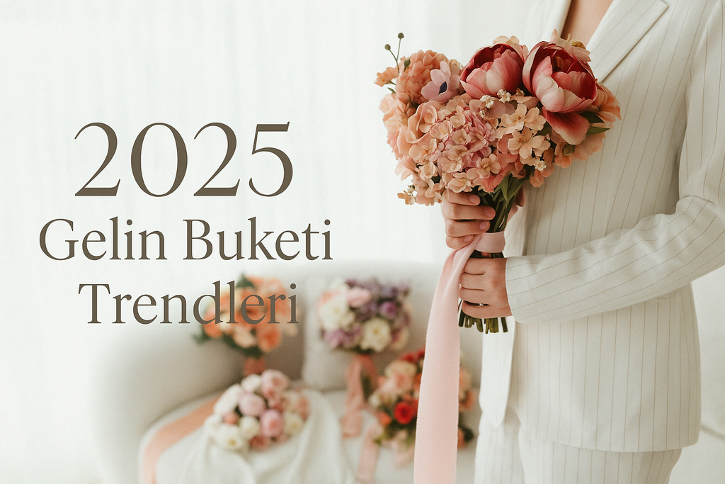 💐 2025 Gelin Buketi Trendleri: Bu Yıl Seni Neler Bekliyor?