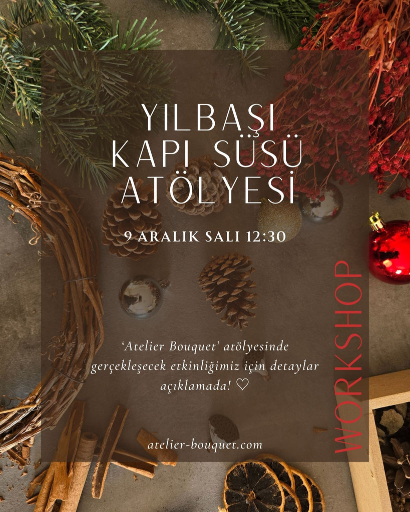 Ankara Bağlıca’da Yılbaşı Kapı Süsü Atölyesi – 9 Aralık